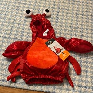 Halloween Costume Red Lobster NWT 0-6 Months
